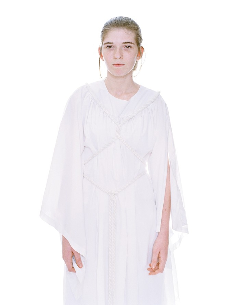 Portraits of girls from the Order of the "Daughters of Job", the most closed near-Masonic youth organization