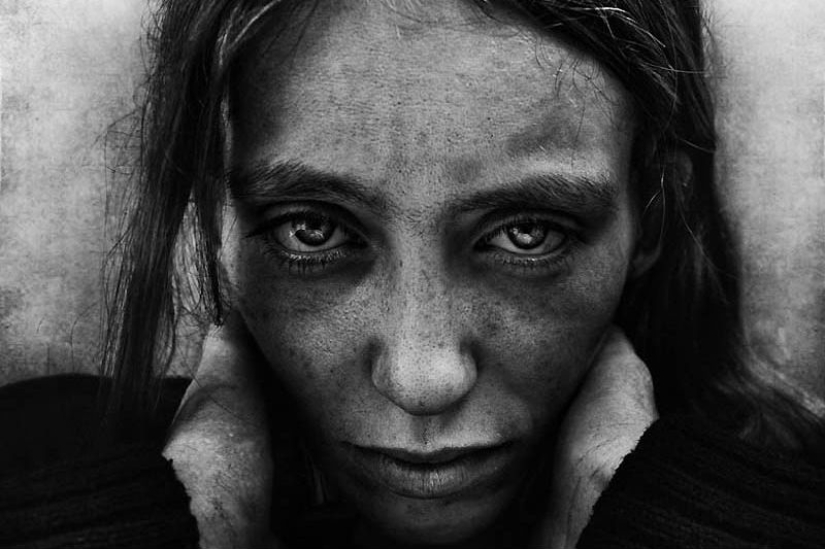 Portraits of the homeless by photographer Lee Jeffries Portraits of the homeless by photographer Lee Jeffries