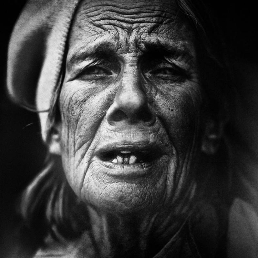 Portraits of the homeless by photographer Lee Jeffries Portraits of the homeless by photographer Lee Jeffries