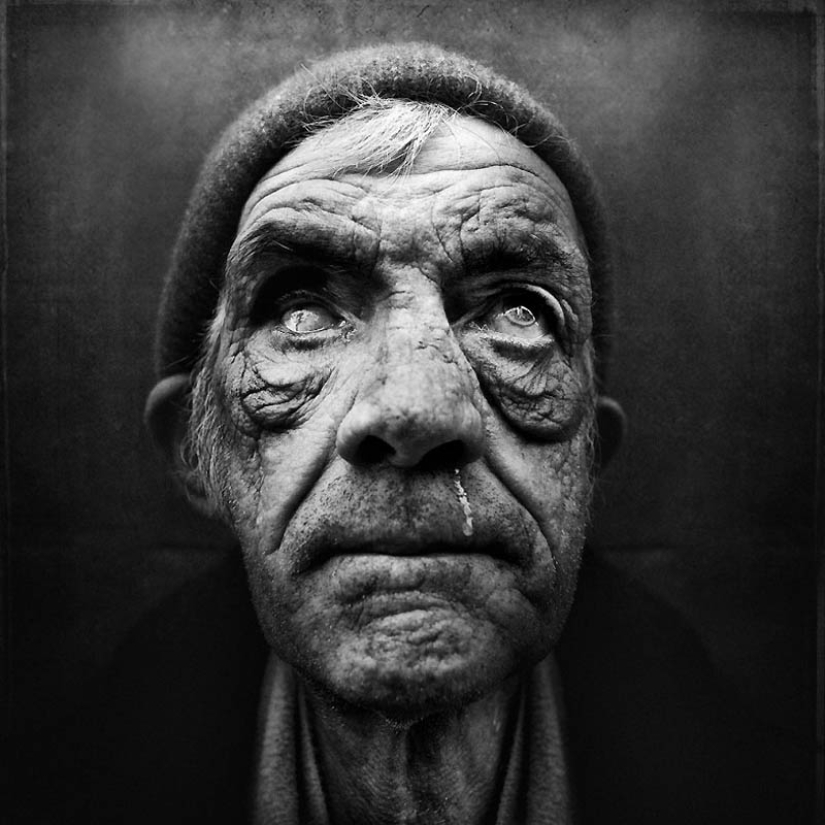 Portraits of the homeless by photographer Lee Jeffries Portraits of the homeless by photographer Lee Jeffries