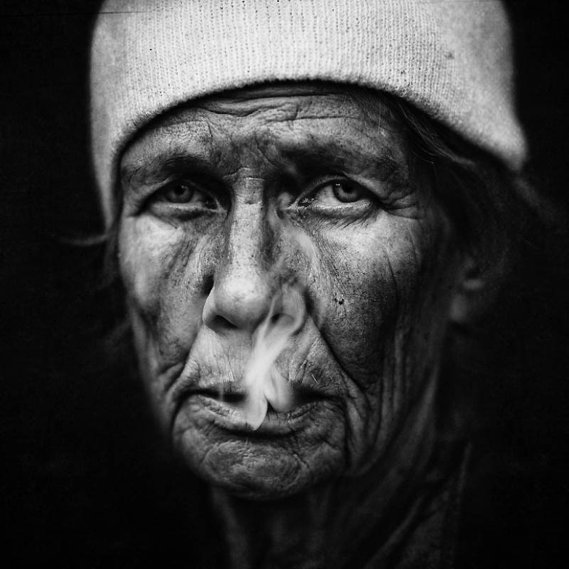 Portraits of the homeless by photographer Lee Jeffries Portraits of the homeless by photographer Lee Jeffries
