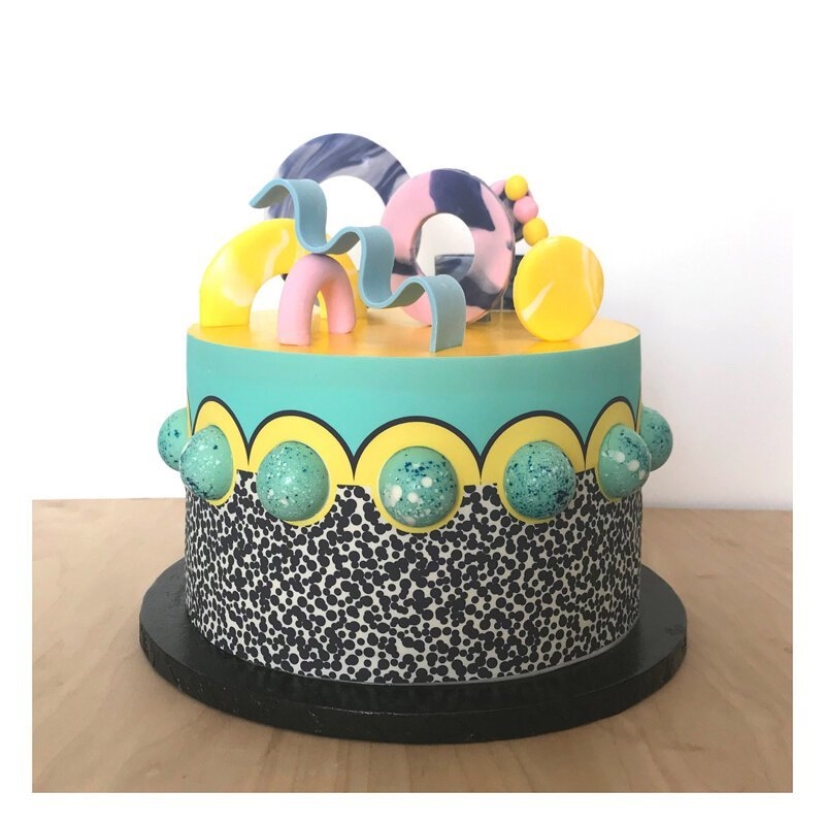 Postmodernism in confectionery art