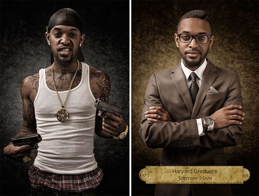 Prejudices and stereotypes of America in Joel Pares' photo Project