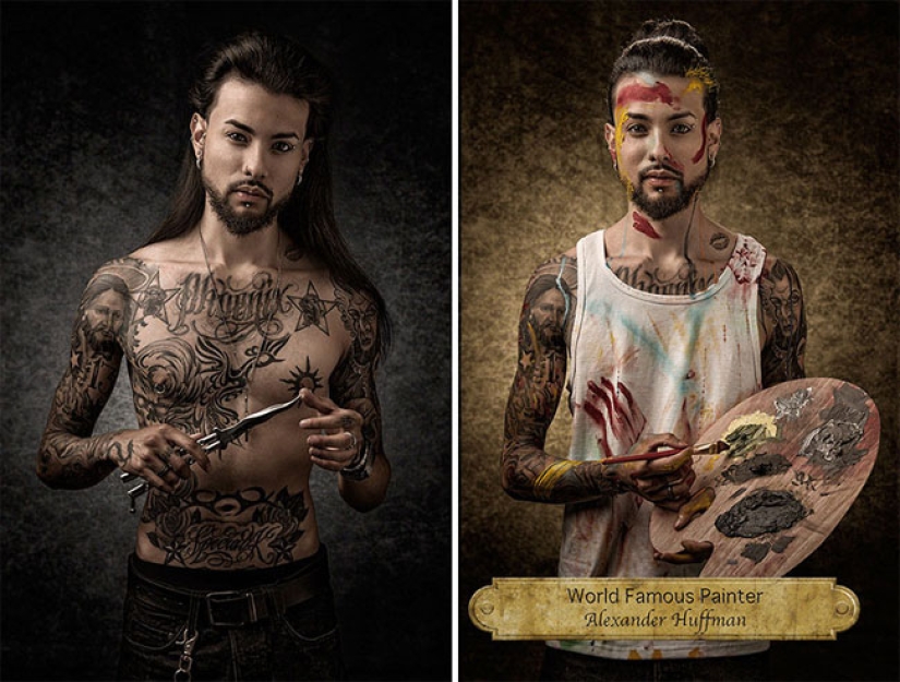 Prejudices and stereotypes of America in Joel Pares' photo Project