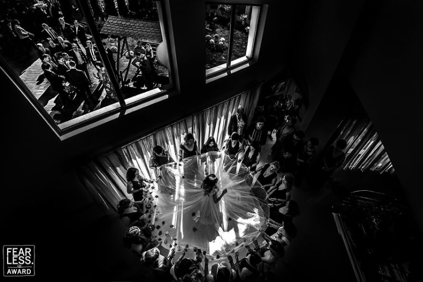 "Premio a los intrépidos": las 30 mejores fotos de boda de 2018