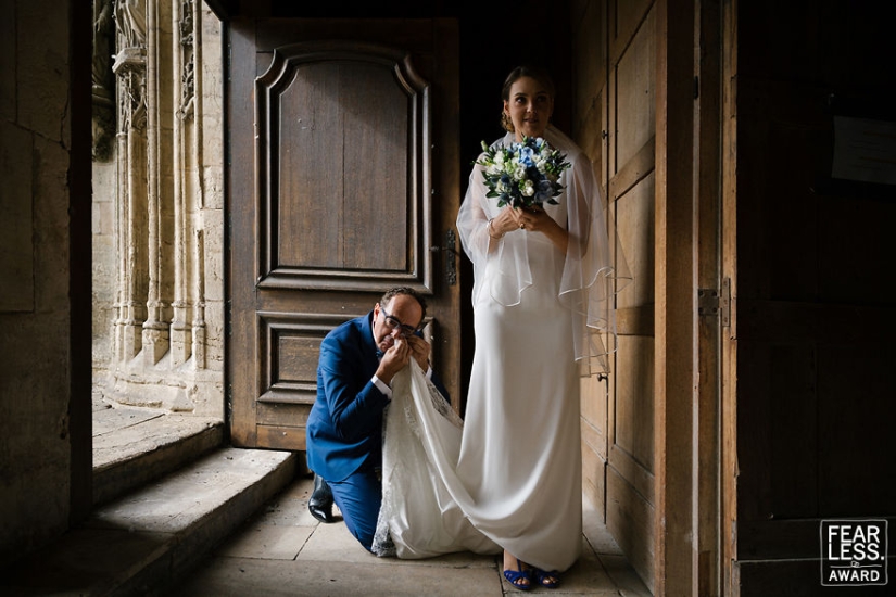 "Premio a los intrépidos": las 30 mejores fotos de boda de 2018