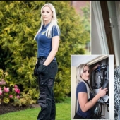 Problems with the riser? A beautiful plumber from the UK will cope with this in a matter of minutes Problems with the riser? A beautiful plumber from the UK will cope with this in a matter of minutes