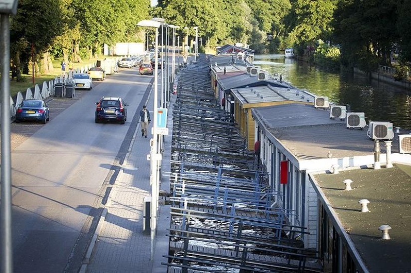 Prostitutas en barcazas flotantes en Utrecht