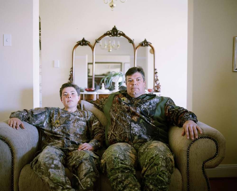 Provocativo proyecto fotográfico"Cazadores y su presa"