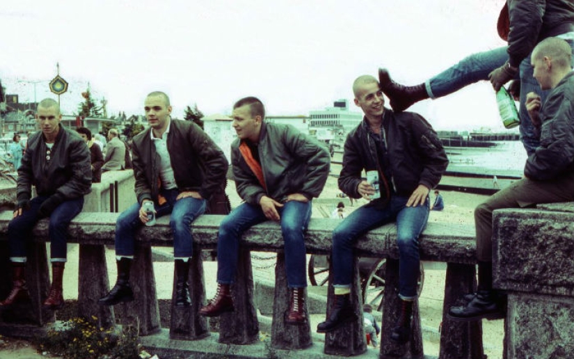 Published photos of London skinheads taken in the 1980s Published photos of London skinheads taken in the 1980s