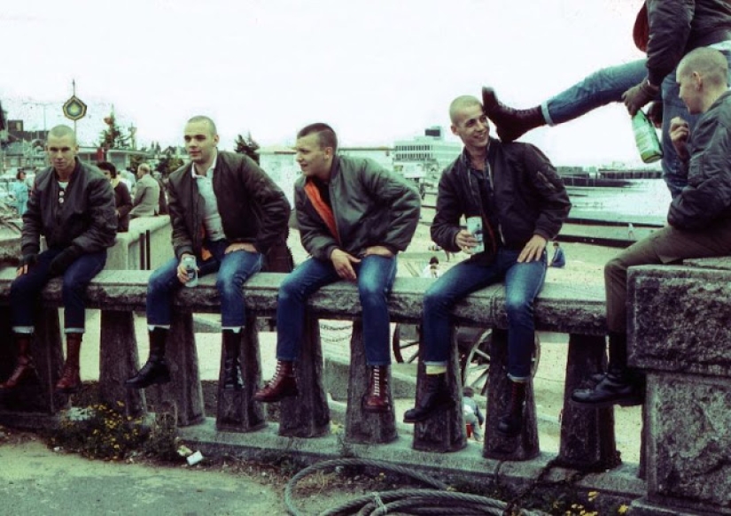 Published photos of London skinheads taken in the 1980s Published photos of London skinheads taken in the 1980s