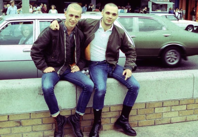 Published photos of London skinheads taken in the 1980s Published photos of London skinheads taken in the 1980s