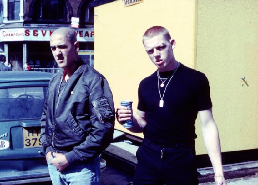 Published photos of London skinheads taken in the 1980s Published photos of London skinheads taken in the 1980s