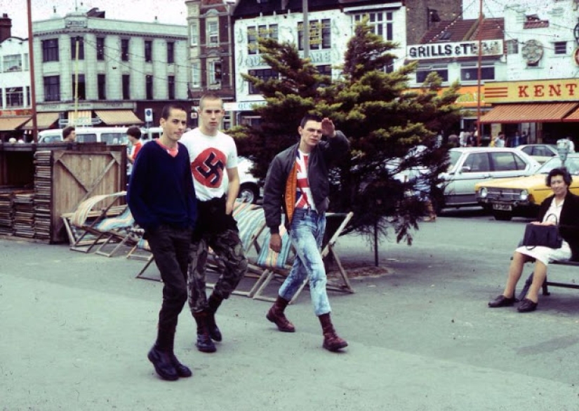 Published photos of London skinheads taken in the 1980s Published photos of London skinheads taken in the 1980s