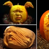 Pumpkin Monsters on Halloween