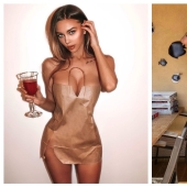 Quarantine clothes: Instagram users make dresses from bags Quarantine clothes: Instagram users make dresses from bags