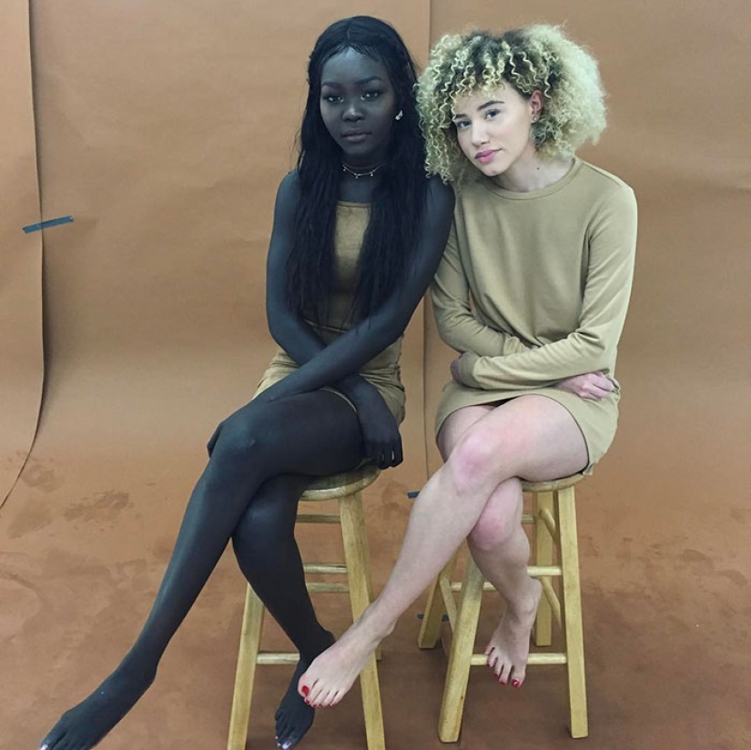 Queen of Darkness: dark-skinned beauty made a splash in the fashion world