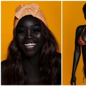 Queen of Darkness: dark-skinned beauty made a splash in the fashion world