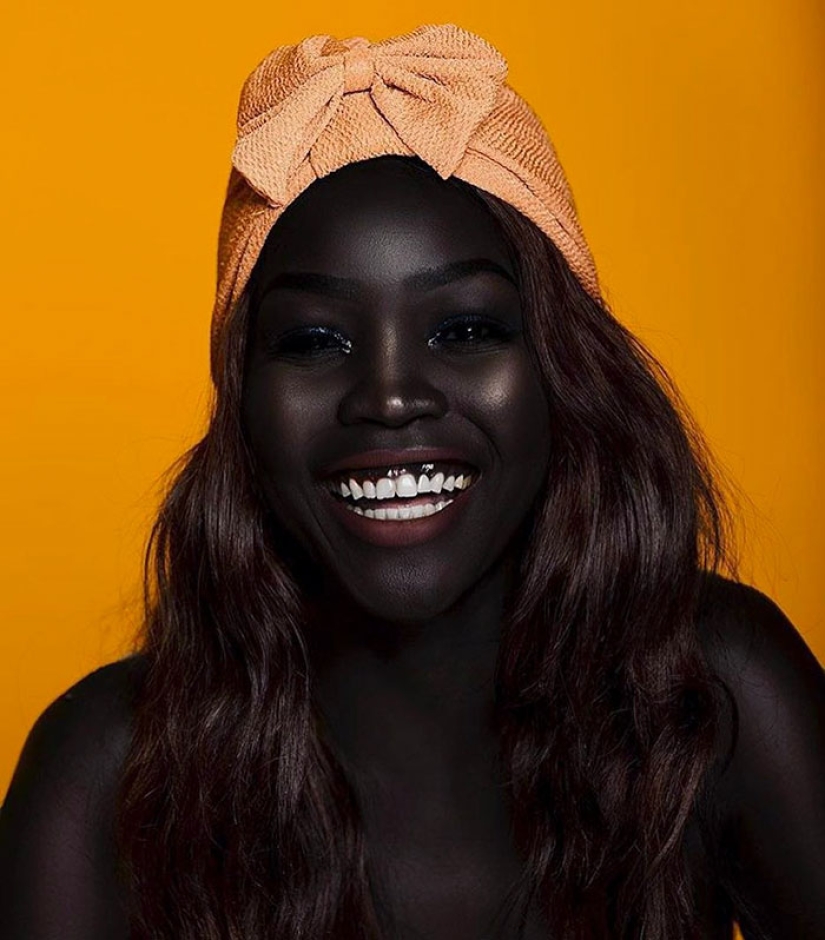 Queen of Darkness: dark-skinned beauty made a splash in the fashion world