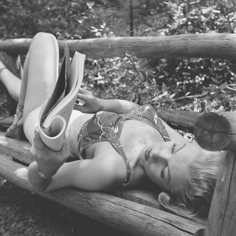 "¿Quién es esta Marilyn Monroe?"fue la respuesta en la revista LIFE cuando recibieron estas fotos