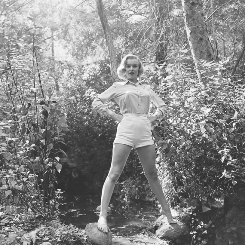 "¿Quién es esta Marilyn Monroe?"fue la respuesta en la revista LIFE cuando recibieron estas fotos