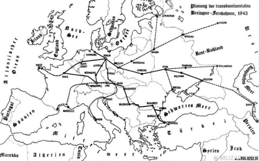 Railroad-monster: how did one of the most ambitious projects of Hitler