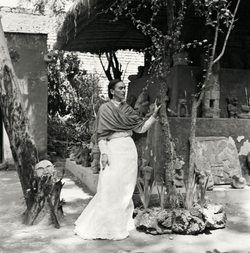 Raras fotos de los últimos años de la vida de Frida Kahlo