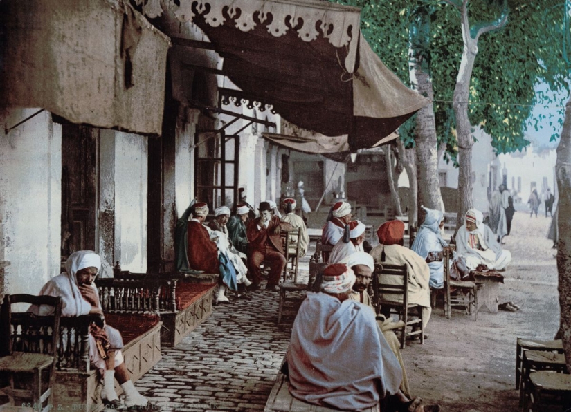 Rare color shots from Tunisia at the turn of the XIX-XX centuries