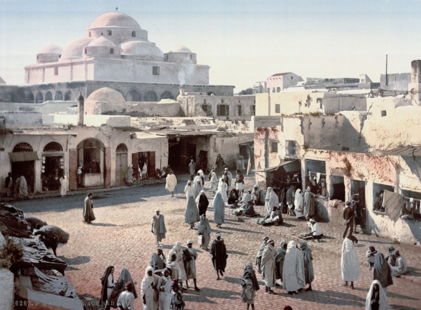 Rare color shots from Tunisia at the turn of the XIX-XX centuries