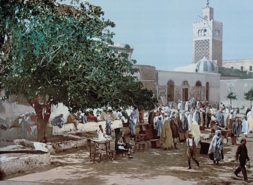 Rare color shots from Tunisia at the turn of the XIX-XX centuries