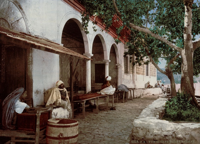 Rare color shots from Tunisia at the turn of the XIX-XX centuries