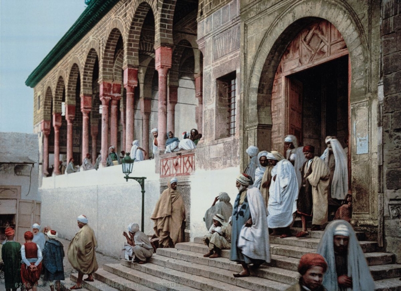 Rare color shots from Tunisia at the turn of the XIX-XX centuries