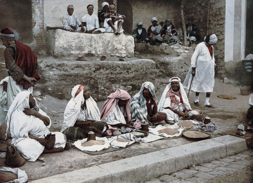 Rare color shots from Tunisia at the turn of the XIX-XX centuries