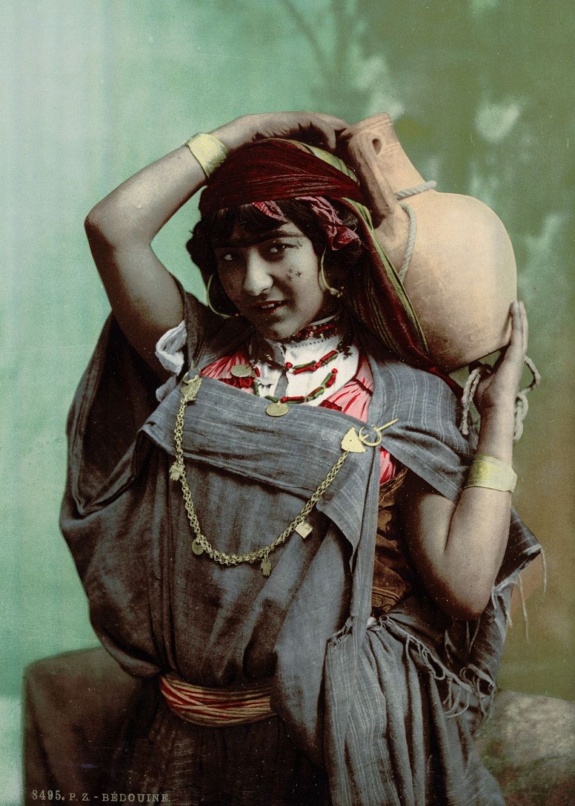 Rare color shots from Tunisia at the turn of the XIX-XX centuries