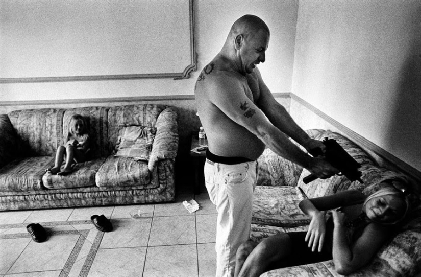 Real British bandits in a candid photo project by Jocelyn Bane Hogg