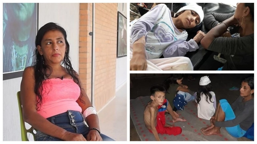 Rescate milagroso: una mujer y sus tres hijos vagaron por la selva durante más de un mes