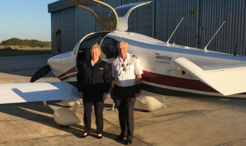 Retired and started living: an elderly couple built a plane and flew around the world