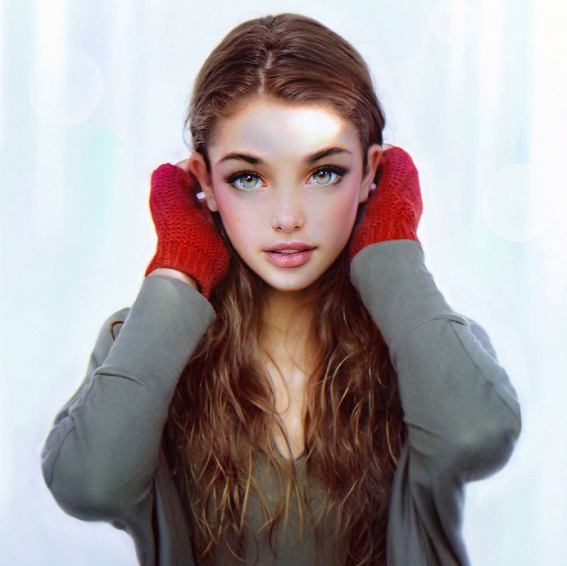 Retratos digitales del artista georgiano Irakli Nadar Retratos digitales del artista georgiano Irakli Nadar