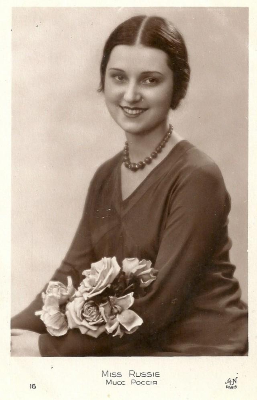 Retro beauties from the Miss Europe — 1930 contest