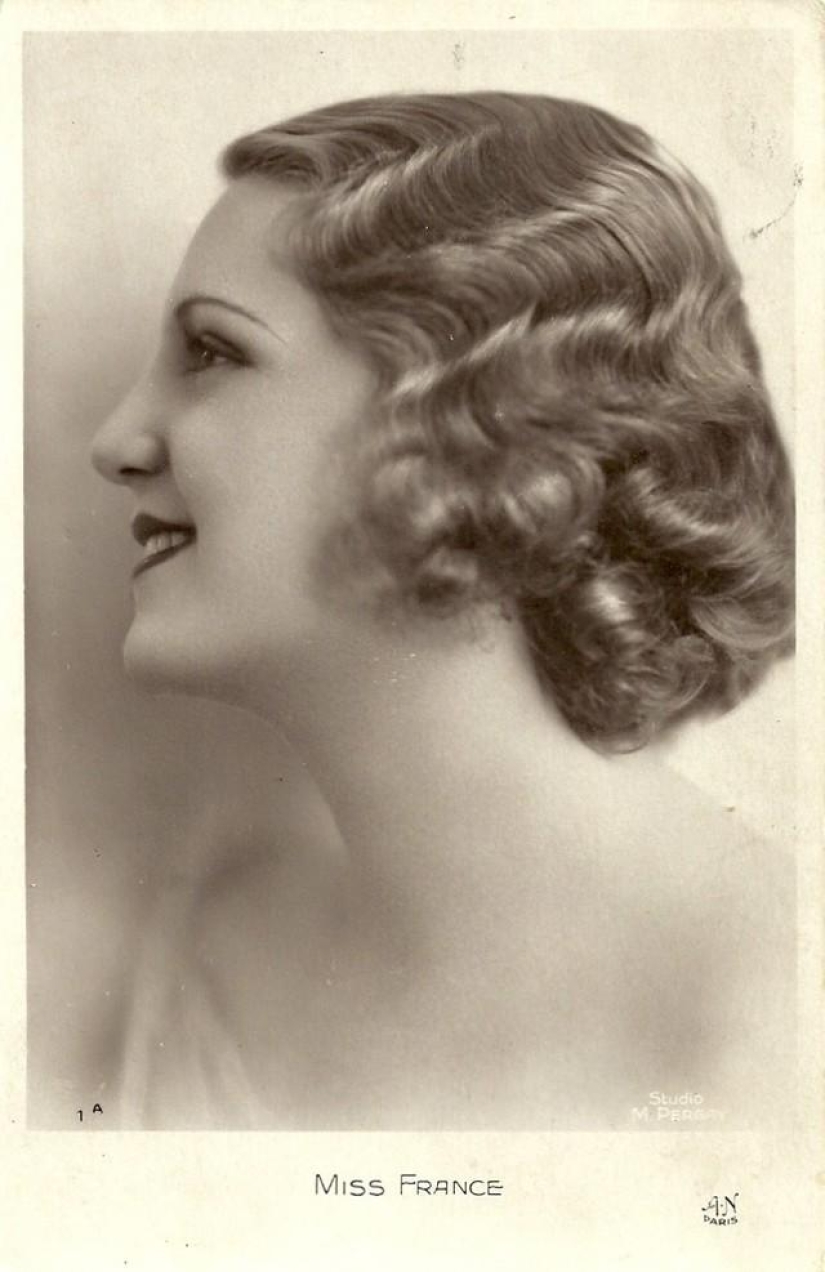 Retro beauties from the Miss Europe — 1930 contest