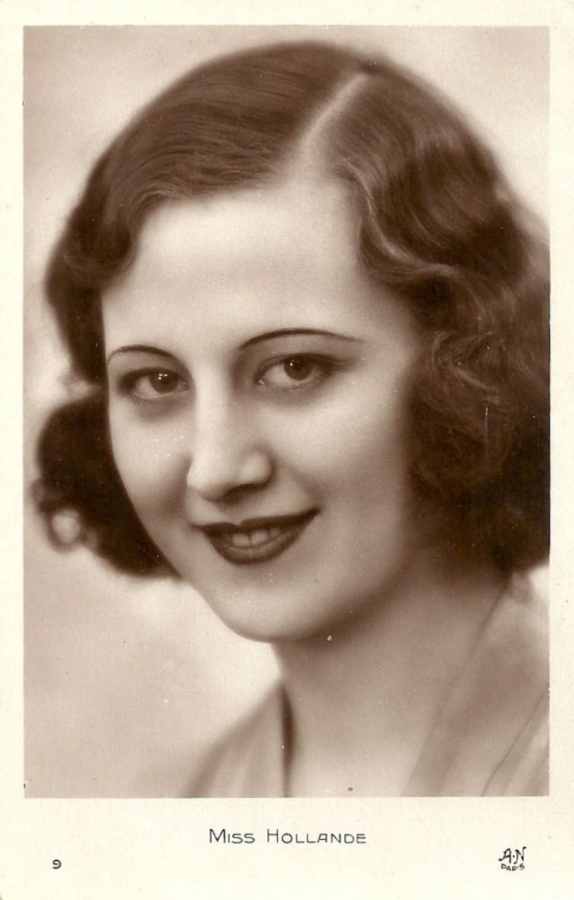 Retro beauties from the Miss Europe — 1930 contest