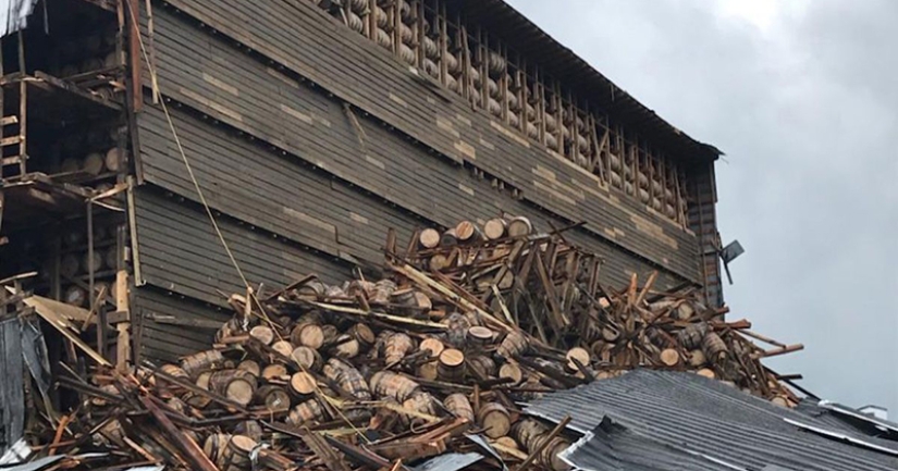 Ríos de alcohol, orillas de robles: un almacén de whisky colapsó en los Estados Unidos
