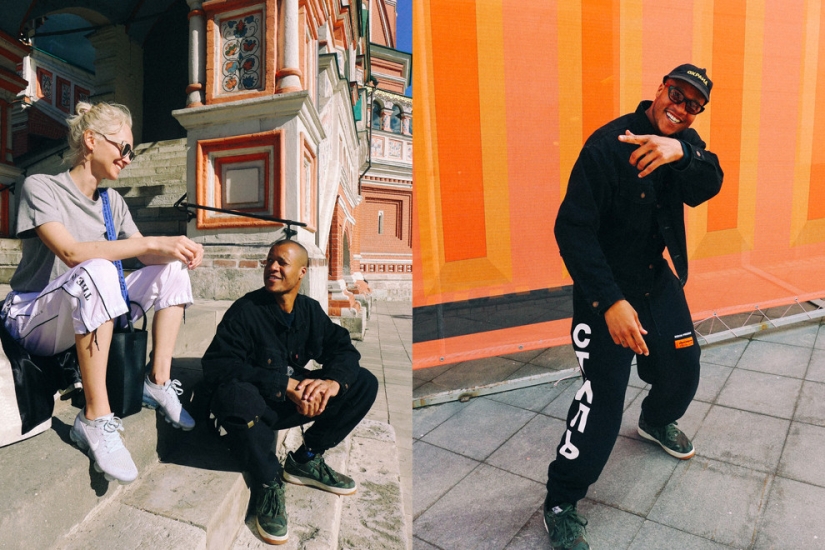 "Rush Fashion" conquers the Decaying West: who made the Cyrillic alphabet fashionable and how