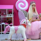 Russian Barbie Tanya Tuzova: she was married five times, spent millions on dolls, but complains of loneliness