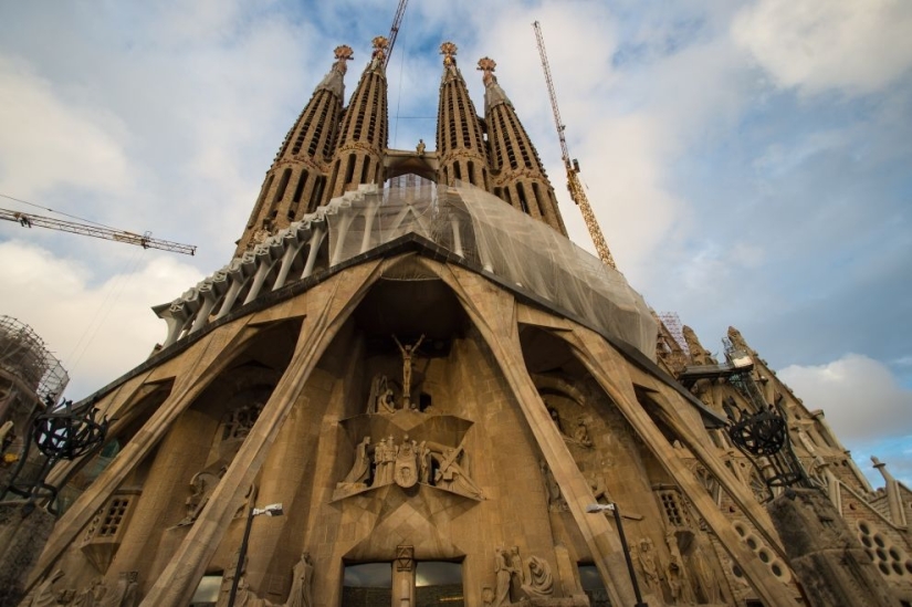 Sagrada Familia en Barcelona - la última fase de la construcción