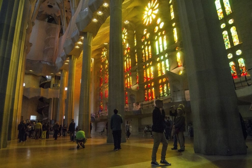 Sagrada Familia en Barcelona - la última fase de la construcción