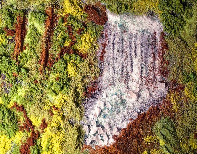 Salt and spice paintings