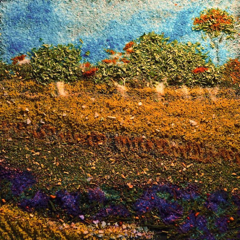 Salt and spice paintings