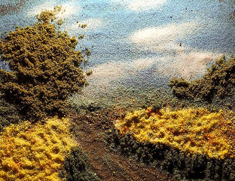 Salt and spice paintings