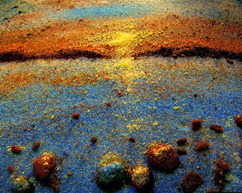 Salt and spice paintings